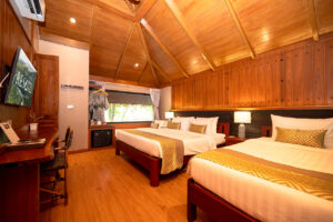 River kwai resotel Deluxe Family Quad โรงแรม รีสอร์ท แม่น้ำแคว ห้องครอบครัว