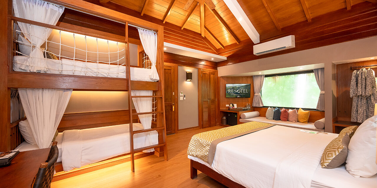 River kwai resotel Deluxe Family Bunk Bed โรงแรม รีสอร์ท แม่น้ำแคว ห้องครอบครัว 7