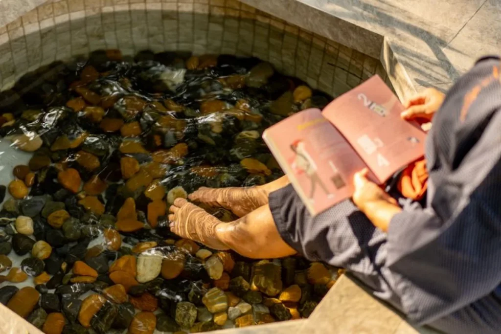 Hot Spring Bathing
